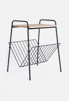 Side table with rack - small Present Time Coffee & Side Tables ...