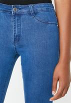 Missguided - Anarchy mid rise skinny jeans - blue
