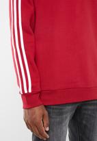 adidas Originals - 3-Stripes crew sweater - red & white