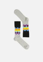 Happy Socks - Faded diamond sock - multi