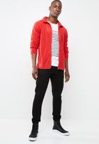 STYLE REPUBLIC - Fleece full zip jacket - red