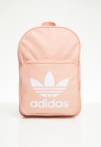 adidas classic trefoil backpack pink