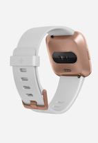 white rose gold fitbit versa