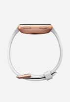 white rose gold fitbit versa