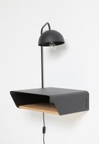 Emerging Creatives - Stockholm floating table & light - black