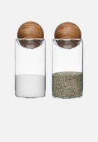 Sagaform - Salt & pepper set with oak stoppers