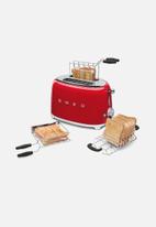 smeg - Retro 950w 2 slice toaster - red