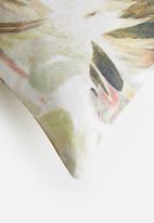 Hertex Fabrics - Kurrajong cushion cover - soft greens