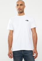 The North Face - Short sleeve simple dome tee - white
