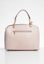 Miss Black - Adora snake combo handbag - pink