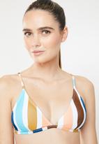 MSH - Sunset stripe bikini top - multi