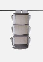 Sixth Floor - 3 tier storage hanger - grey