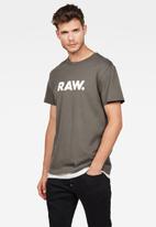 G-Star RAW - Holorn short sleeve tee - grey