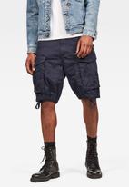 G-Star RAW - Rovic zip relaxed fit shorts - navy