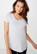 Cotton On - Maternity gym T-shirt  - grey