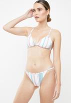Roxy - Beach classics striped bikini bottom - multi