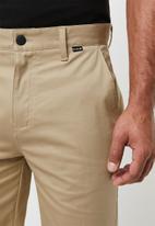 Hurley - One and only strench chino 21" short - khaki