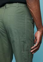 Superbalist - Tapered carpenter pants - green