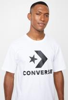 Converse - Star Chevron tee - white