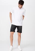 Cotton On - Straight leg shorts - black