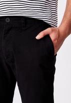 Cotton On - Stretch skinny fit chinos - black