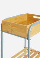 Storage Solutions - Bamboo trolley - natural