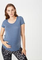 Cotton On - Maternity gym T-shirt - blue