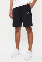 Nike - NSW Club jersey shorts - Black