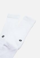 Stance Socks - Icon socks - white