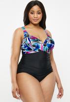 Quayside - Cross front suit - multi
