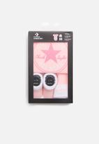 Converse - Newborn classic 3 piece boxed set - pink 