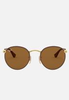 Ray-Ban - Round craft sunglasses 50mm - brown 