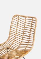 Sixth Floor - Rattan dining chair - natural