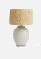 Sixth Floor - Grass barrel lampshade