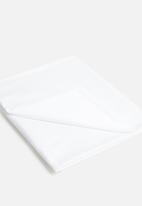 Sheraton Textiles - Egyptian Cotton flat sheet - white 400tc