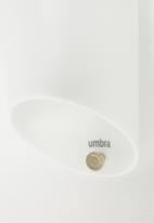 Umbra - Floralink wall vessel - white