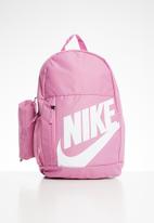 nike elemental backpack pink