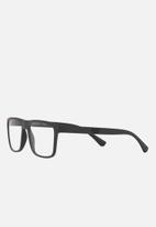 Emporio Armani - Sunglasses with interchangeable lenses - grey & black