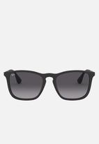 Ray-Ban - Chris blue lense sunglasses 54mm -  Black