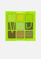 W7 Cosmetics - Vivid Eyeshadow Palette - Glowin' Green