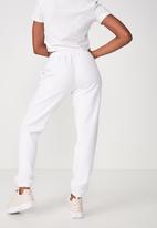 Factorie - Classic trackpants - white