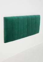 Sixth Floor - Panel headboard - emerald green