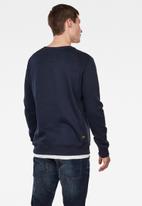 G-Star RAW - Premium core round neck sweater - navy