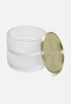Umbra - Tesora glass box brass - gold 