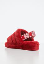 UGG® - Fluffy yeah slide - red
