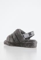 UGG® - Fluffy yeah slide - charcoal