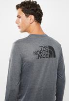 The North Face - Easy long sleeve tee - grey