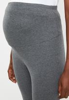Cotton On - Maternity jersey leggings - charcoal 