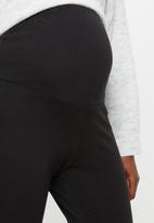 Cotton On - Maternity jersey legging - black