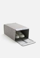 Sixth Floor - Mesh cover shoe box - grey